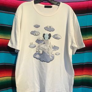 Rare Vintage Kaws Original Fake Tshirt. Size : 5